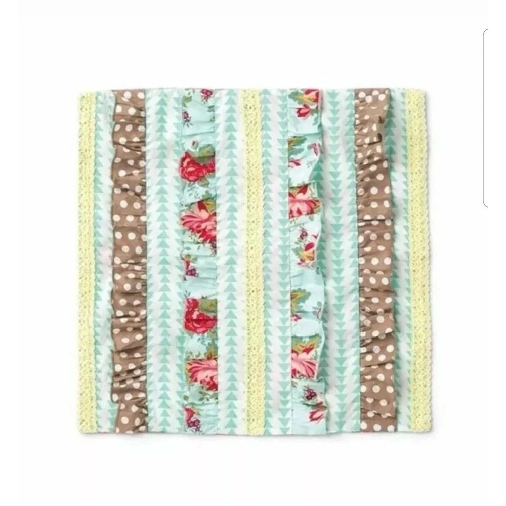 NEW Matilda Jane Sleep in Pillow Sham Happy & Free 18X18 100% Cotton 21313A
